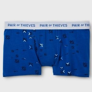 Pair of Thieves Men's Super Soft Trunks -Blue
L, B